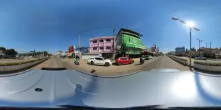 In front cof