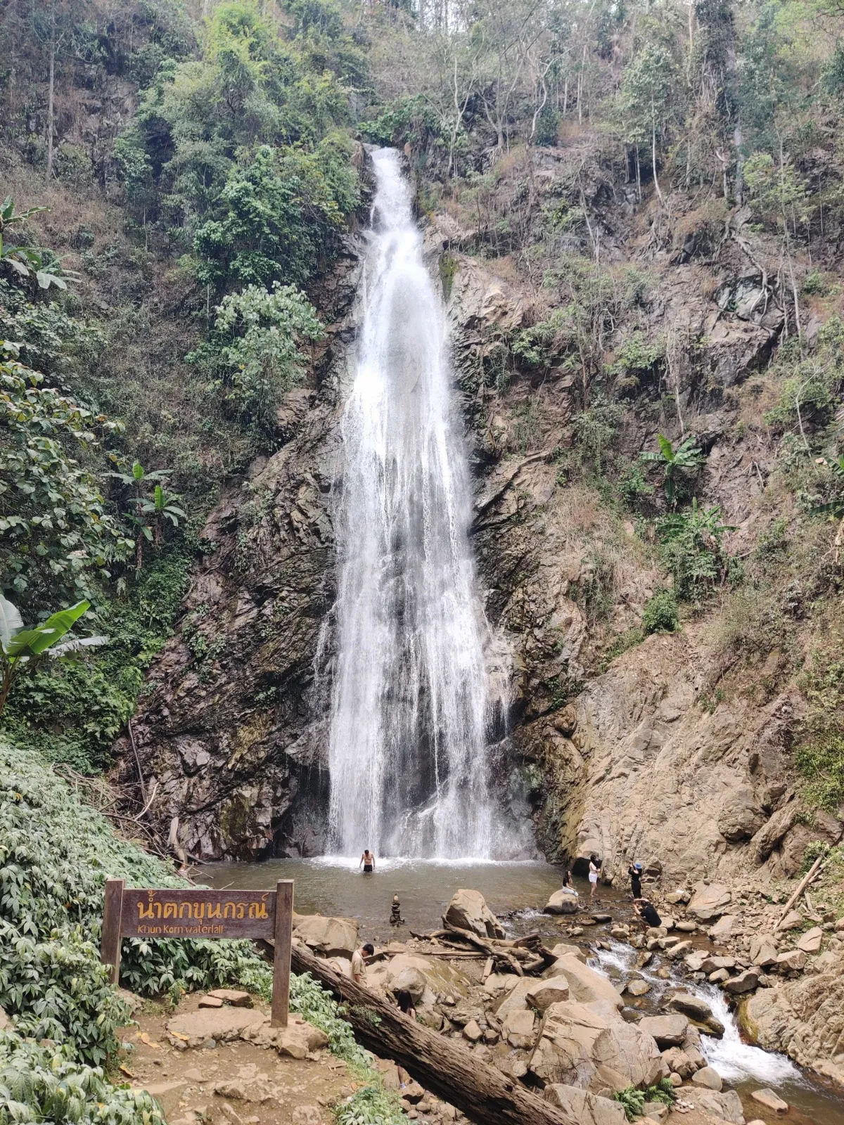 Khun Korn Forest Park Waterfall