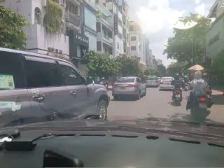 Saigon on motorbike
